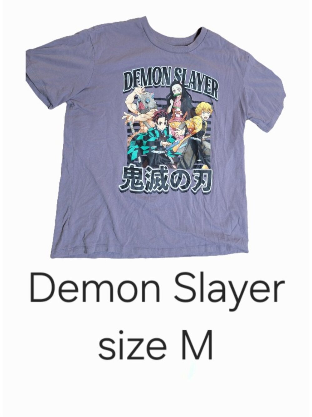Lavender Demon Slayer Tee M